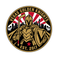 Vegas Golden Knights NHL seal — complete front view; illustrative rendering