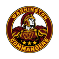 Washington Commanders NFL seal — front view; illustrative rendering